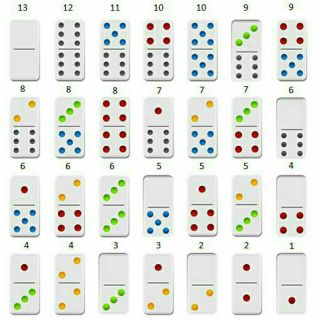 Cờ Domino Quân Nhựa Đặc Loại Thường