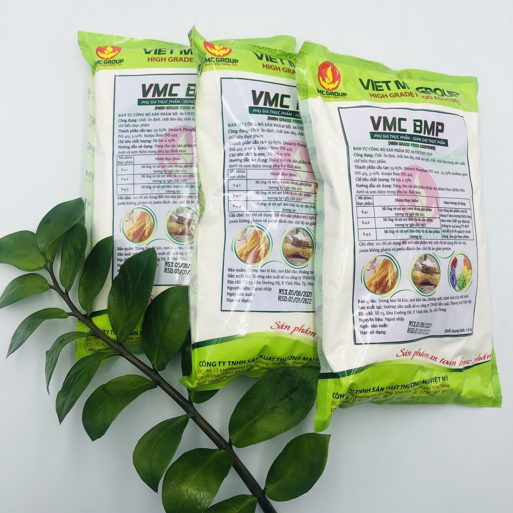 TẠO ĐỘ DAI, BÓNG XỐP VÀ CẢI THIỆN CẤU TRÚC CÁC SẢN PHẨM TỪ TINH BỘT VMC BMP