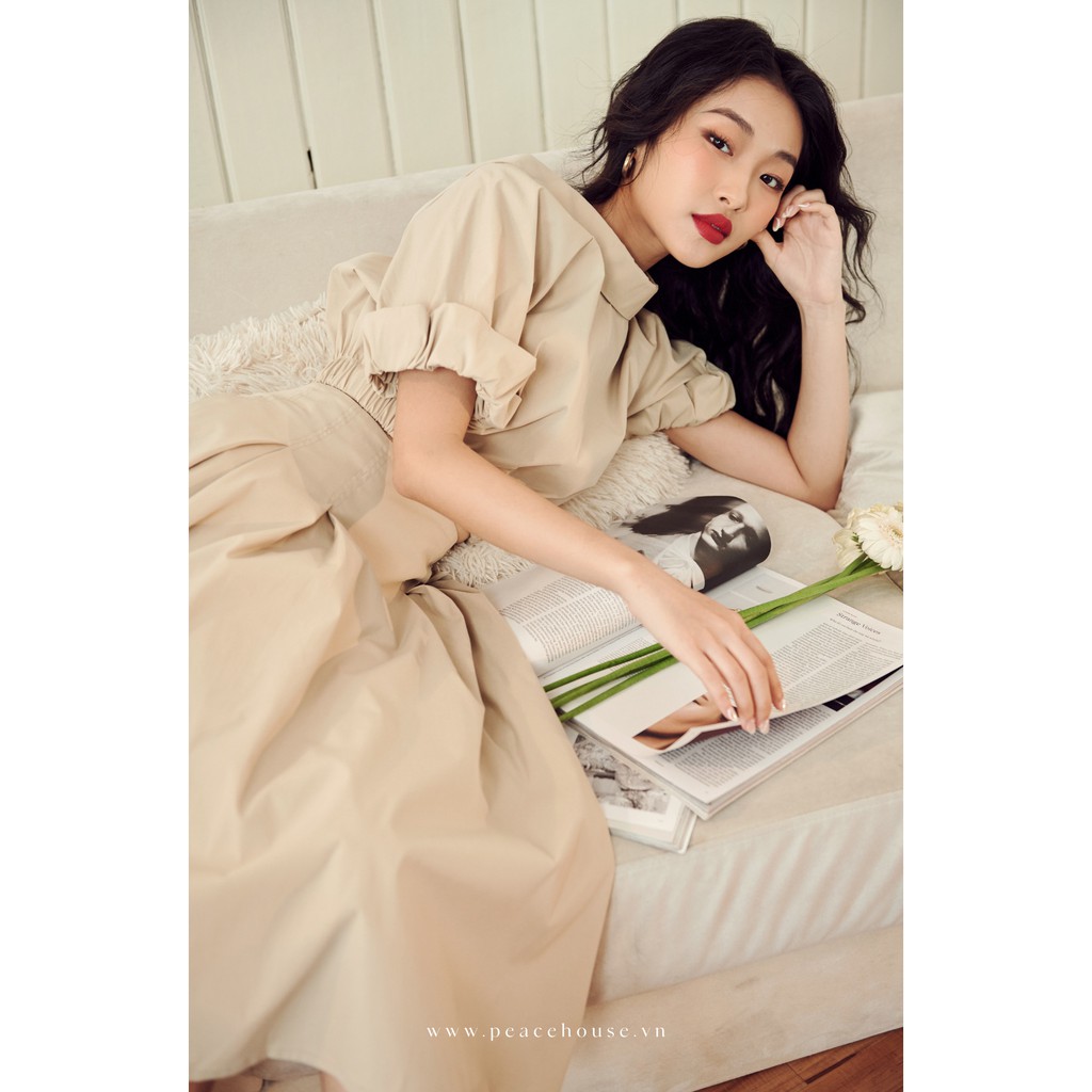 Áo croptop bo thun dây , Peace House Clothing