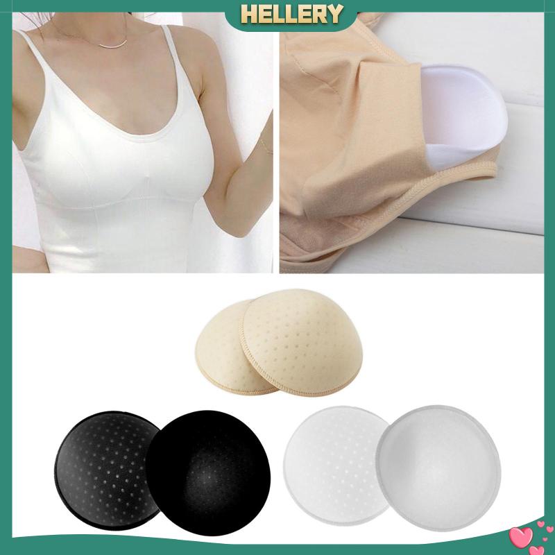 Đệm Mút Lót Áo Ngực Hình Tròn Tháo Rời Được Thoải Mái Tiện Lợi Dành Cho Thể Thao