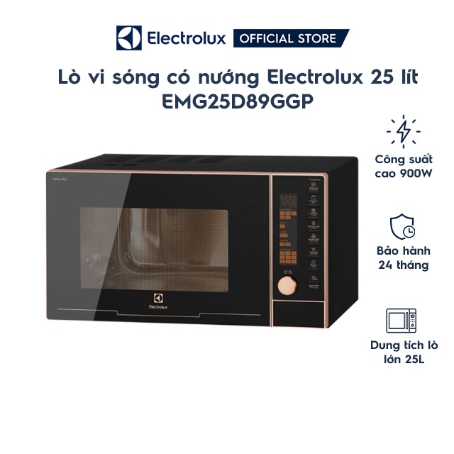 Lò vi sóng có nướng Electrolux EMG25D89GGP 25 lít