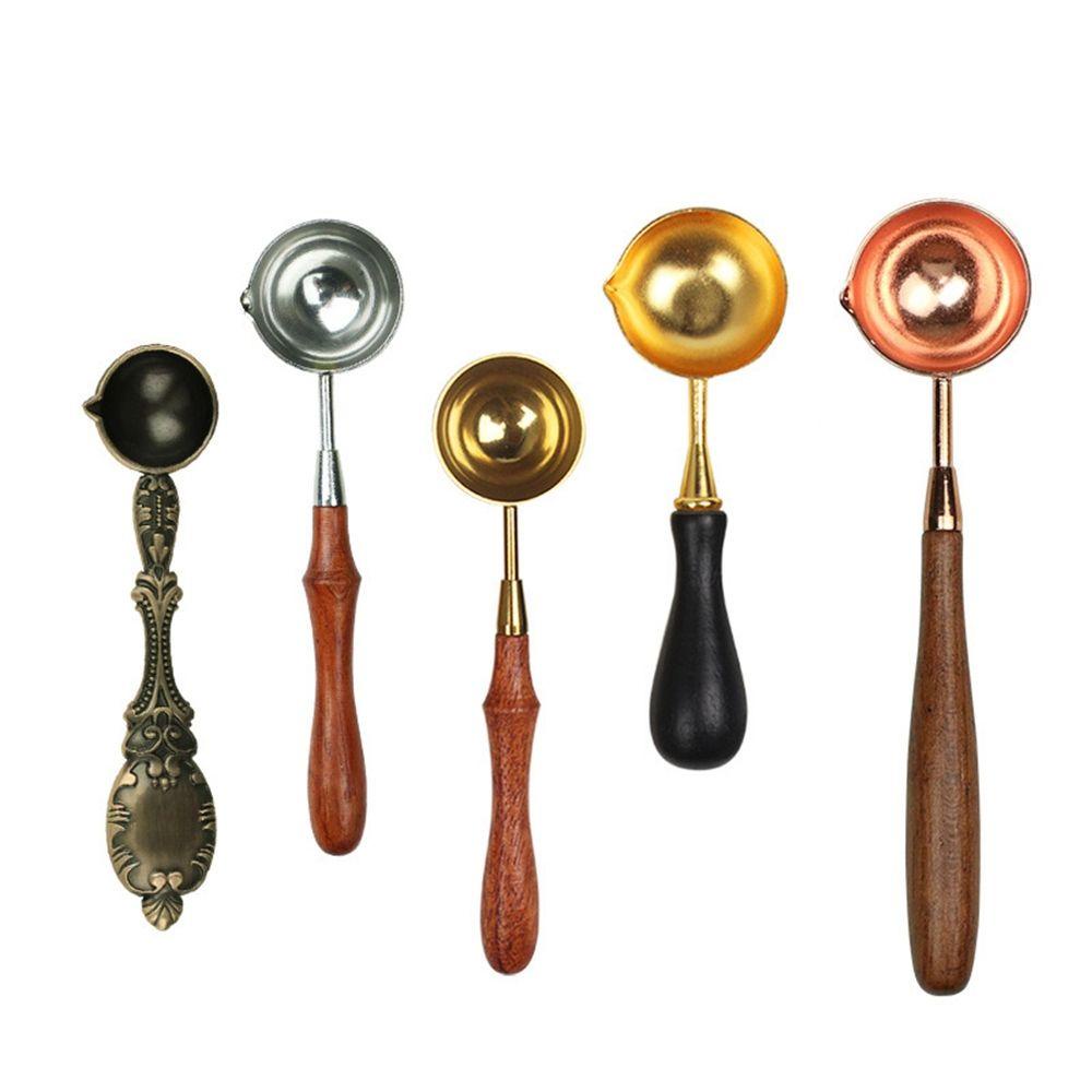 Muỗng Kim Loại N1N Đóng Dấu Niêm Phong Bì Thư Trang Trí Bằng Sáp TAYLOR1