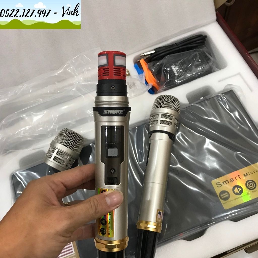 Micro không dây SHURE UR29D PLUS  - Gia Khang Shop