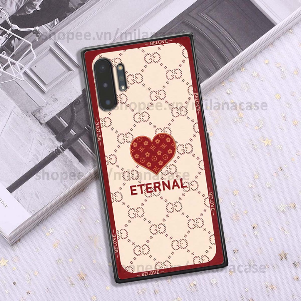 Ốp Samsung Note 10 / Note 10 Plus / Note 10+ hình trái tim be love tình yêu siêu đẹp, cá tính, thời trang