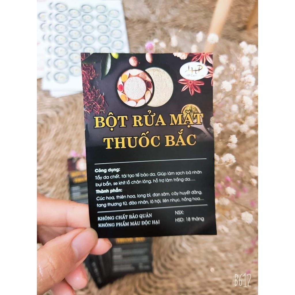 Bột Rửa Mặt Lhp Cosmetics🍀🌸 Giảm Mụn Ẩn Mụn Đầu Đen🌸🍀 50g