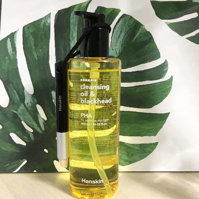 DẦU TẨY TRANG HANSKIN CLEANSING OIL & BLACKHEAD PHA 300ml