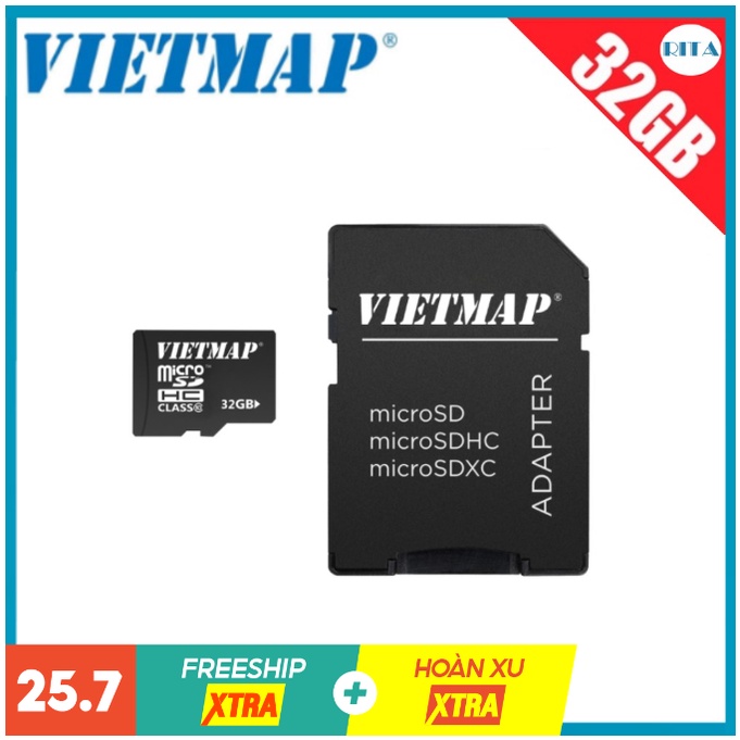 Thẻ Nhớ VIETMAP 32Gb Class 10