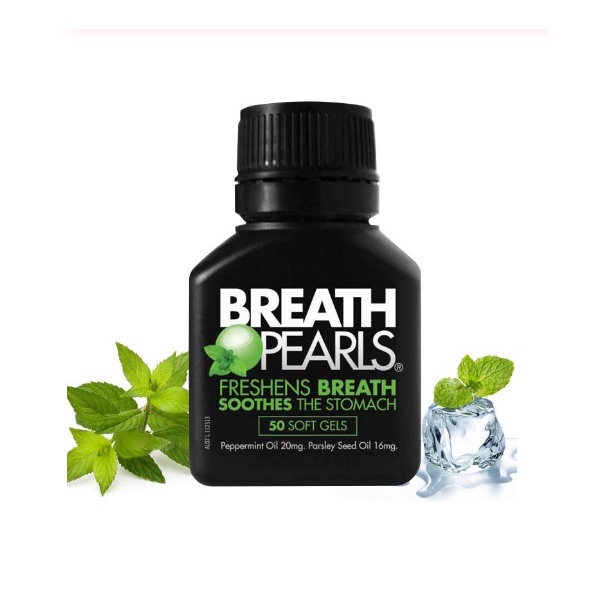 VIÊN UỐNG THƠM MIỆNG BREATH PEARLS CỦA ÚC