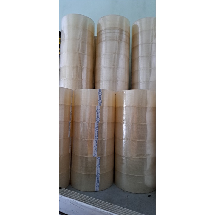 Băng keo trong 5p 200Y loại 2.2kg - 1 cây 6 cuộn