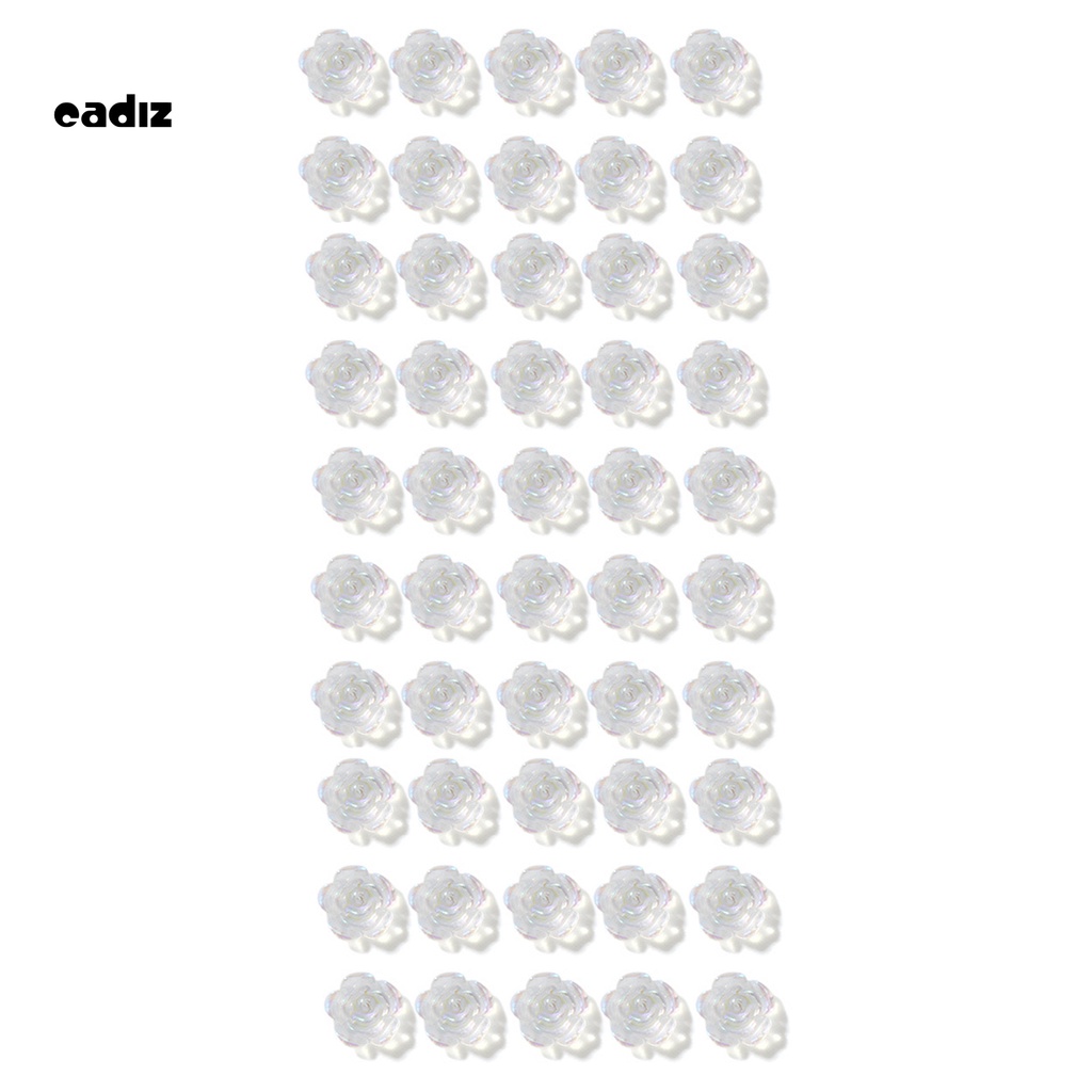 [Hàng mới về] Phụ kiện trang trí móng tay 3D hình hoa trà