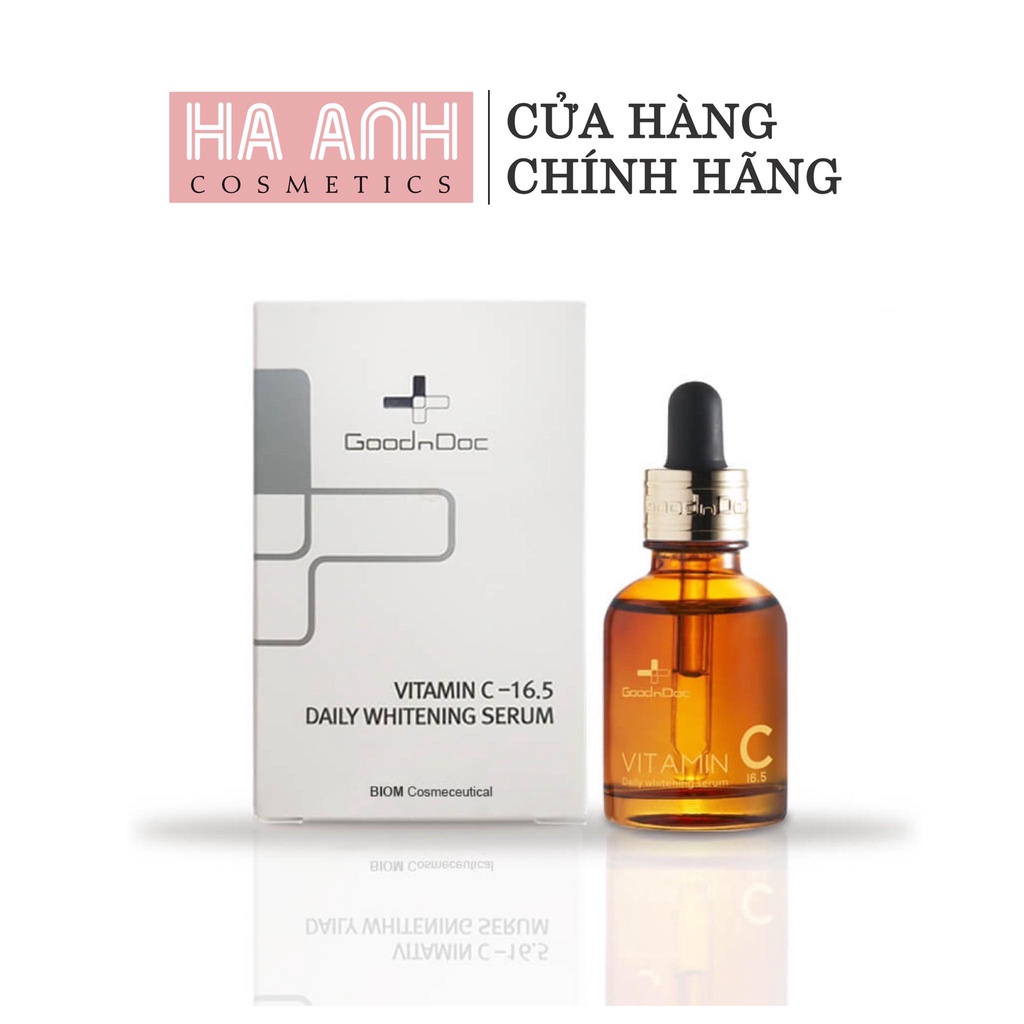 Serum Vitamin C GOODNDOC 16,5 làm sáng da