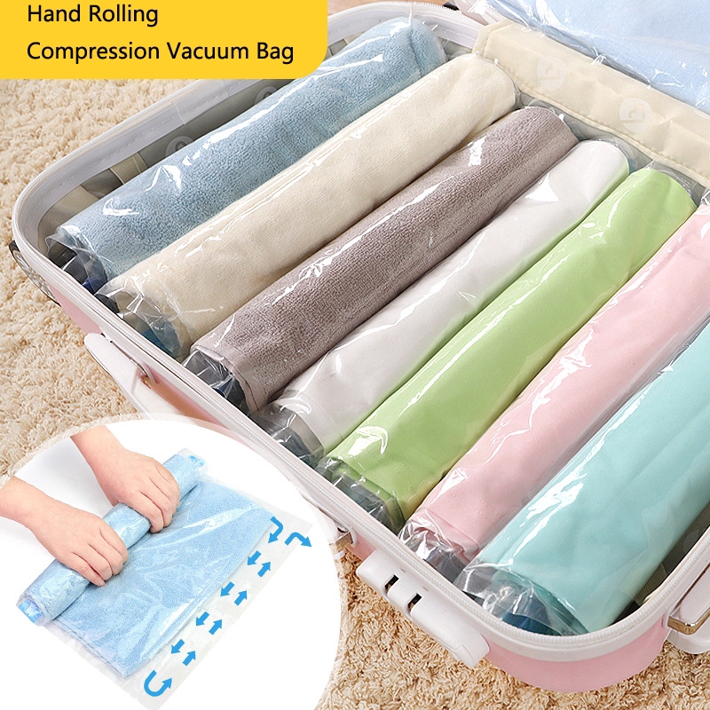 Hand Rolling Compression Vacuum Bag