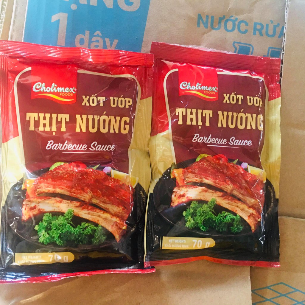 Xốt Ướp Thịt Nướng Cholimex Gói 70g [THKN77]