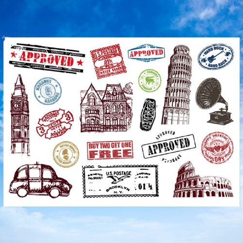 Sticker dán vali Bamozo cực dễ thương