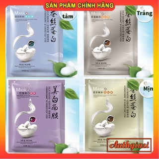 Mặt nạ kén tằm trắng da Silky Mask Spot To của One Spring