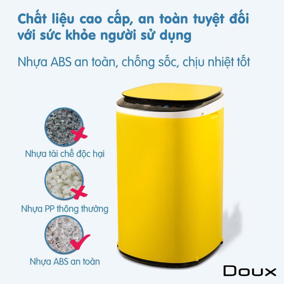 [Bảo hành chính hãng] Máy giặt đồ em bé 3in1(giặt, vắt, tia uv diệt khuẩn) Hàn Quốc mini Doux/ Doux Lux