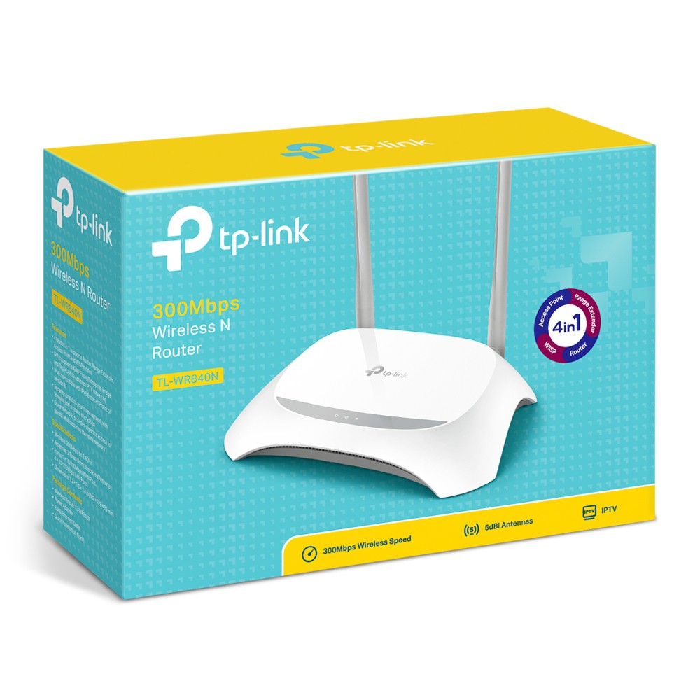 Bộ Phát Sóng Wifi Không Dây Tp-link Tl-wr840n 300mbps 100% Chính Hãng | BigBuy360 - bigbuy360.vn