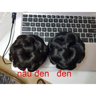 TÓC GIẢ BÚI HOA CAO CẤP