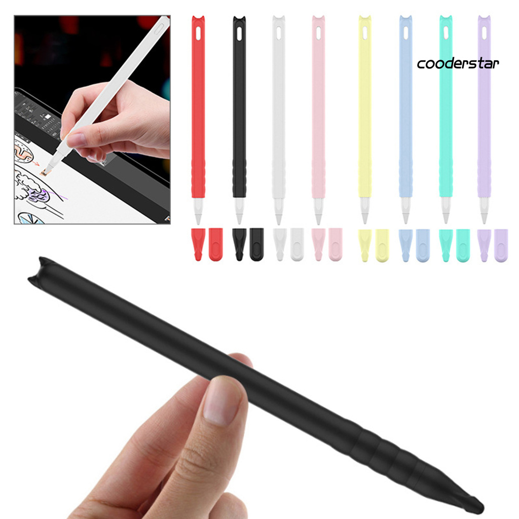 Ốp Lưng Silicone Chống Trầy Chống Trượt In Hình Mèo Đáng Yêu Cho Ipad Pencil 2