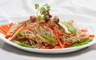Mỳ bún gạo khô