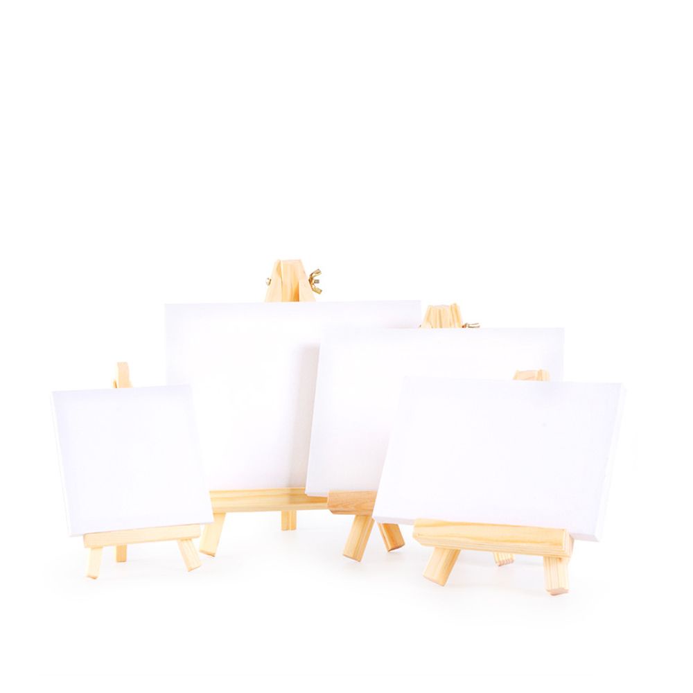 UUMIR Giá đỡ tranh mini bằng vải canvas mini có thể kéo căng kèm phụ kiện