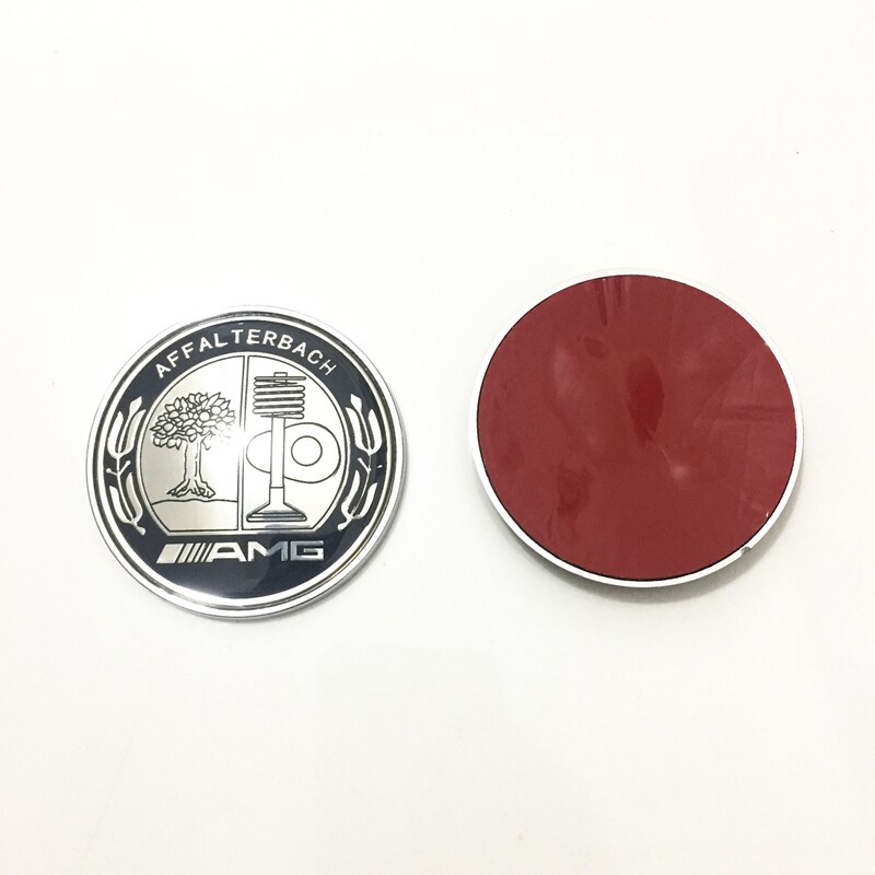 Nhãn Dán Trang Trí Phía Sau Đuôi Xe Hơi Mercedes Benz AMG Apple tree Brabus 57mm