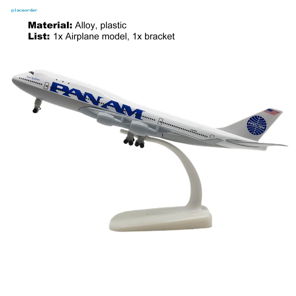 Đồ Chơi Máy Bay Boeing 747 Bằng Hợp Kim Nhỏ Gọn Dành Cho Lớp Học