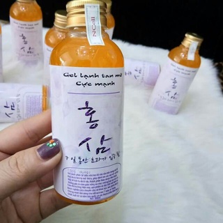 Kem tan mỡ Hàn tan mỡ hiệu quả