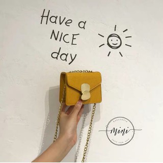 [SALE SỐC 3 NGÀY][Đã Đẹp Còn Phải Rẻ Nữa Ạ] Túi Vuông Mini Khóa Tròn Độc Đáo 2019 Siêu Hot