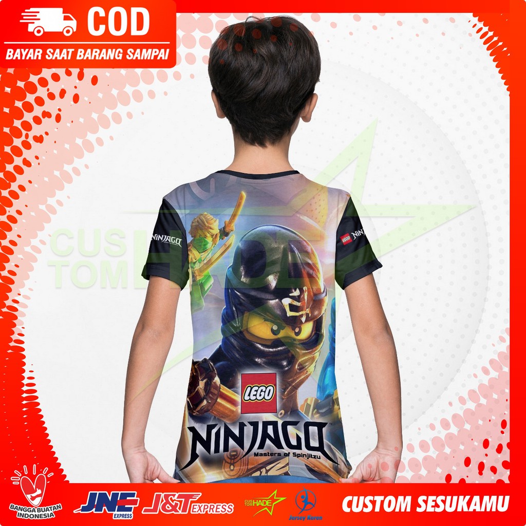 Áo Thun In Hình Phim Ninjago 2 Độc Đáo