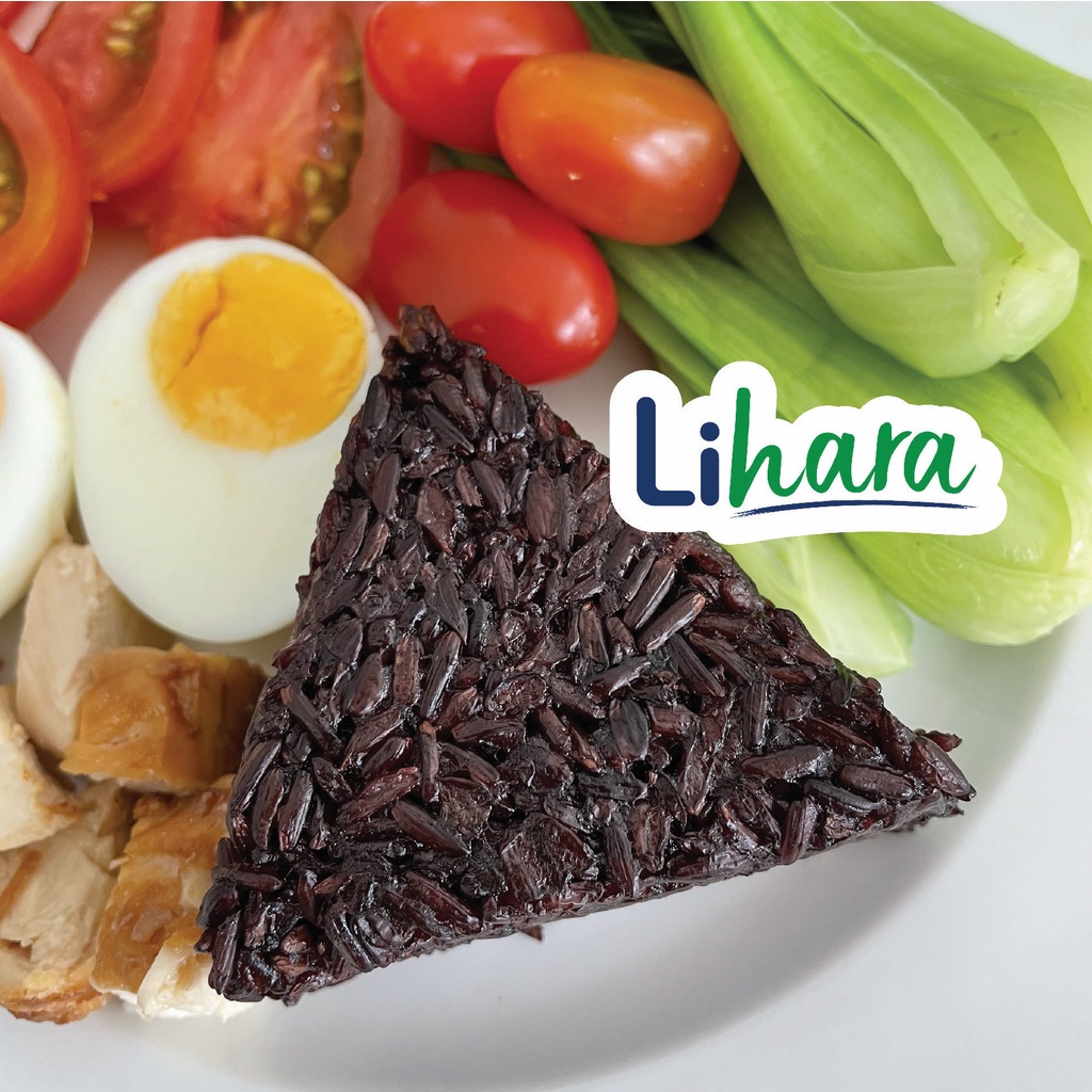 Cơm gạo lứt ăn liền LIHARA nguyên liệu gạo lứt tím dẻo mềm thơm ngon ăn liền sau 3 phút với Microwave. TẶNG rong biển