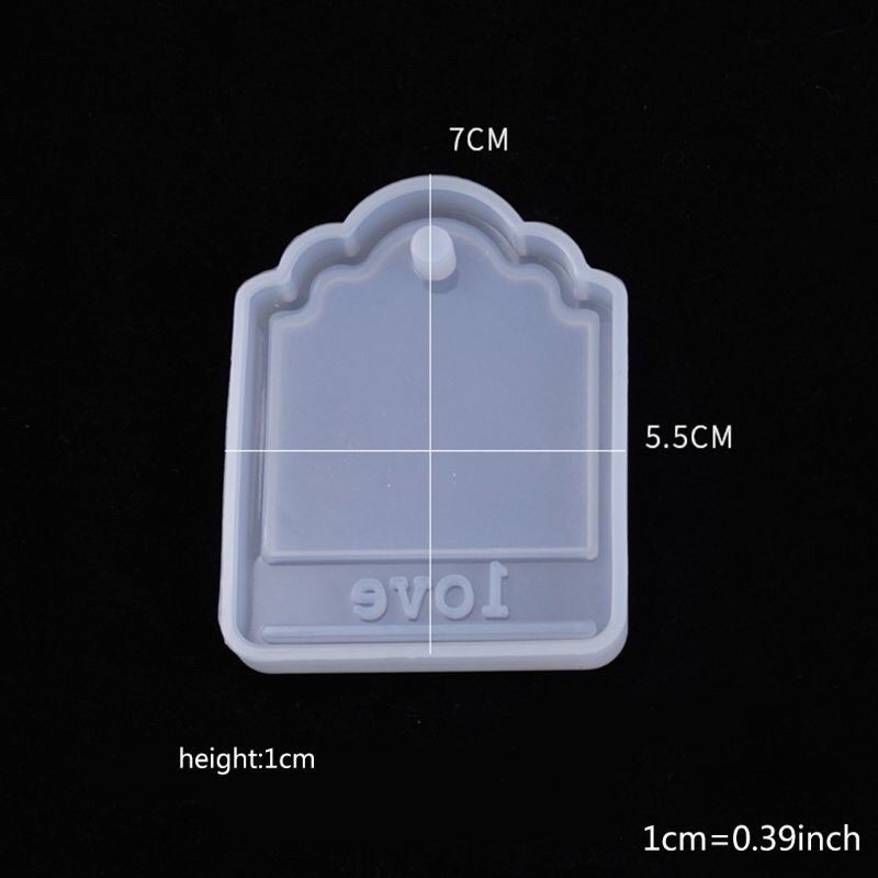 Khuôn móc khóa resin làm trang trí noel mini