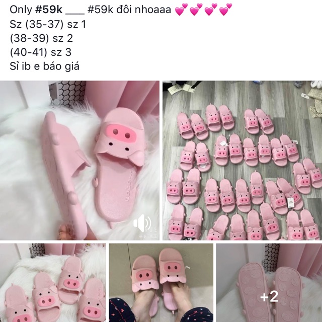 Combo dép chu ngọc
