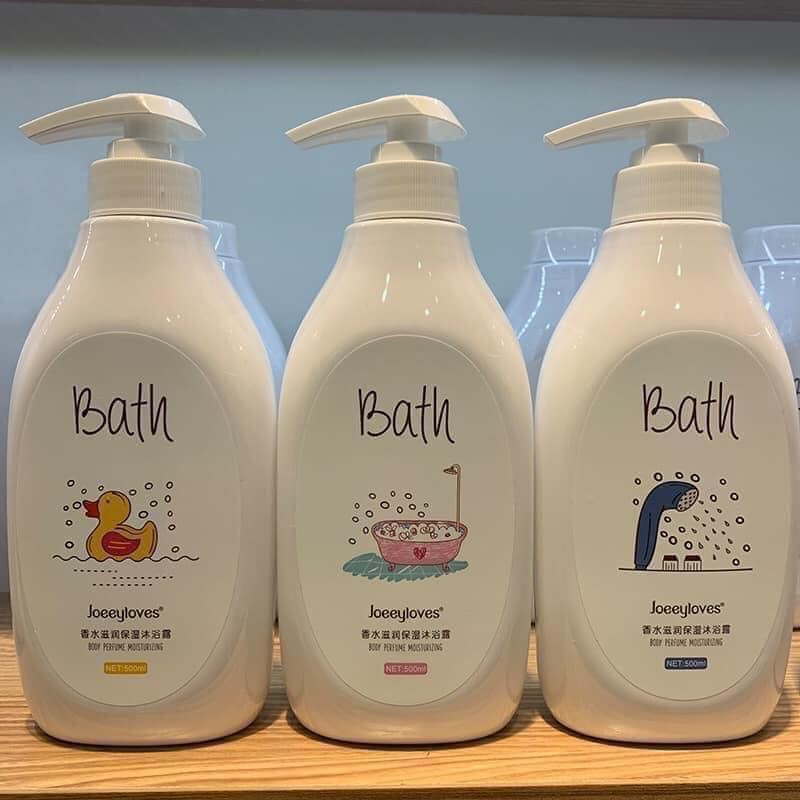 Sữa Tắm Bath Trắng Da Hàng Nội Địa Trung Joeeyloves 3 Mùi Siêu Thơm Mùi Nước Hoa Và Trà Xanh ( hàng sẵn)