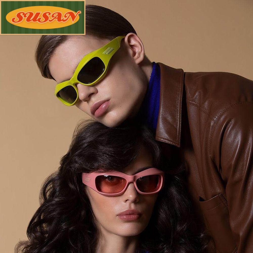 SUSANS Y2K Công nghệ tương lai kính râm hip-hop punk kính râm hợp thời trang