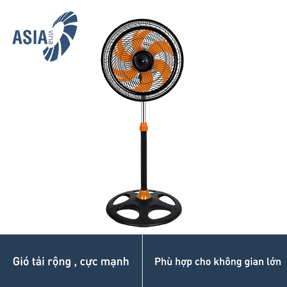 Quạt đứng cao cấp Asia Turbo DTB1601. Công suất lên tới 80W, giúp làm mát nhanh,vận hành êm ái. Hàng chính hãng
