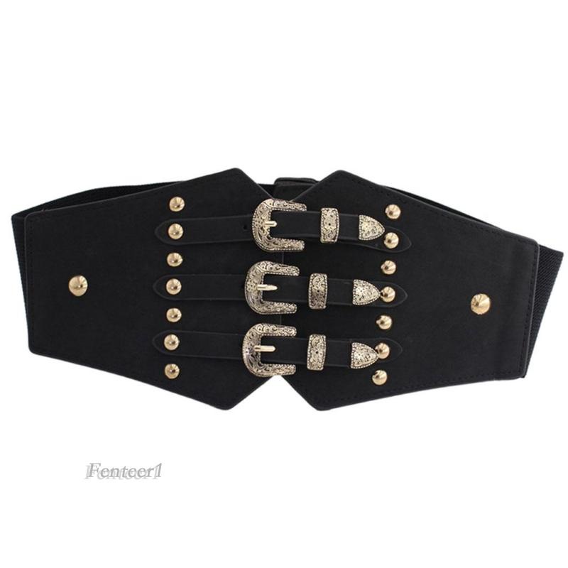 Thắt lưng khóa hợp kim mạ vàng thời trang cho nữ