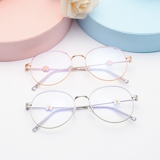 Mới Daisy Chống Xanh Dương Kính Dễ Thương Daisy Thành Kính Quang Học Bị Cận Thị Kính