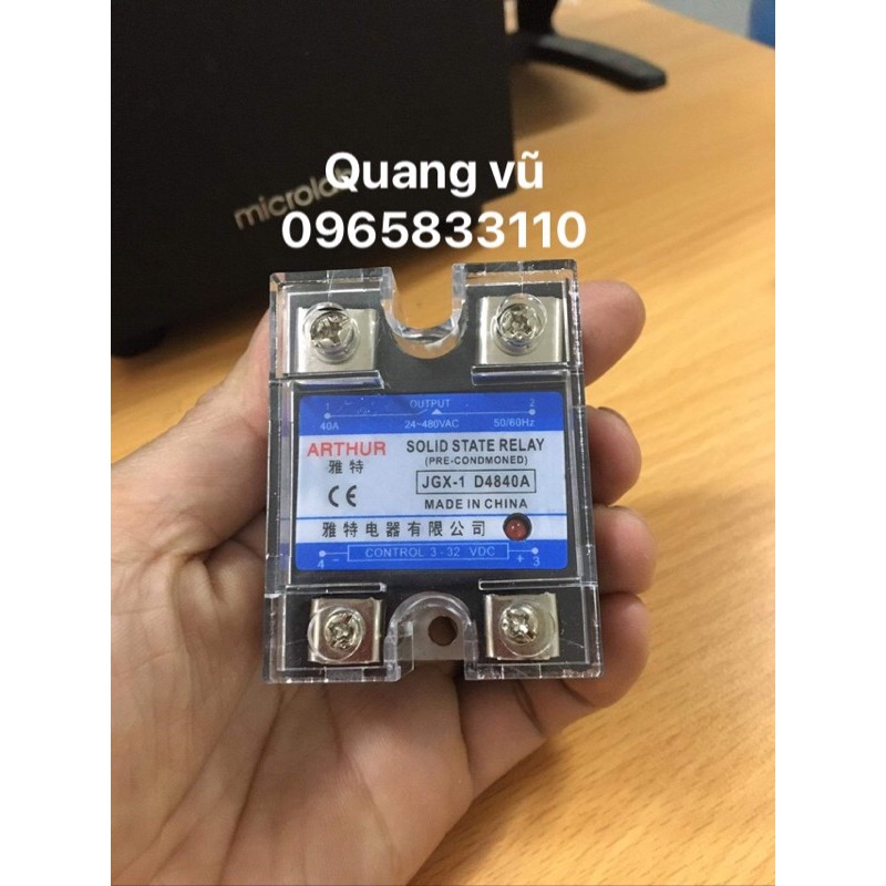 Role bán dẫn ssr 40DA-100DA 3~32v