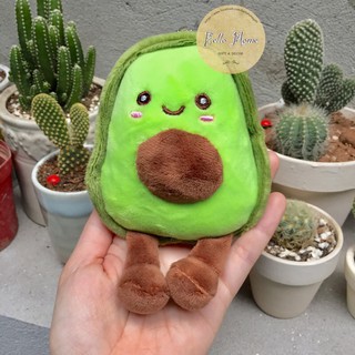 Móc khoá quả bơ bông trái cây bông dễ thương cute - ảnh chụp thật