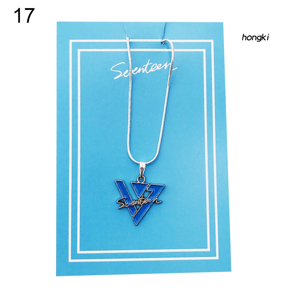 Vòng cổ mặt chữ các nhóm nhạc Kpop thời trang cho nam và nữ