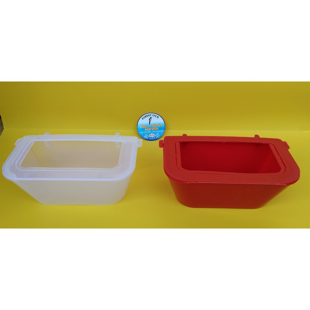 1 MÁNG ĂN CHỐNG VẢY CHO CHIM,VẸT, YẾN PHỤNG, LB,COCKATEIL, SUN...