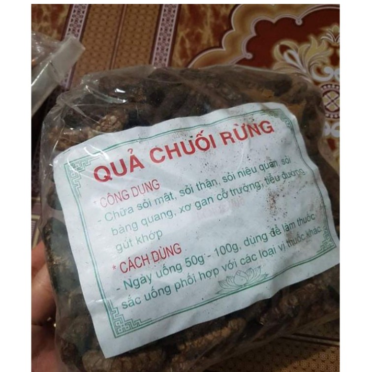 Chuối hột rừng khô