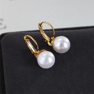 Khuyên tai phối ngọc trai giả thời trang nữ Hàn Quốc
