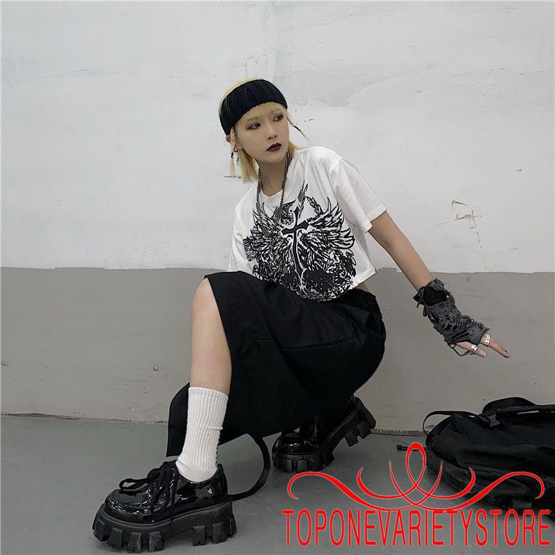 Áo Thun Nữ Tay Ngắn Cổ Tròn Có In Hình Thời Trang Phong Cách | BigBuy360 - bigbuy360.vn