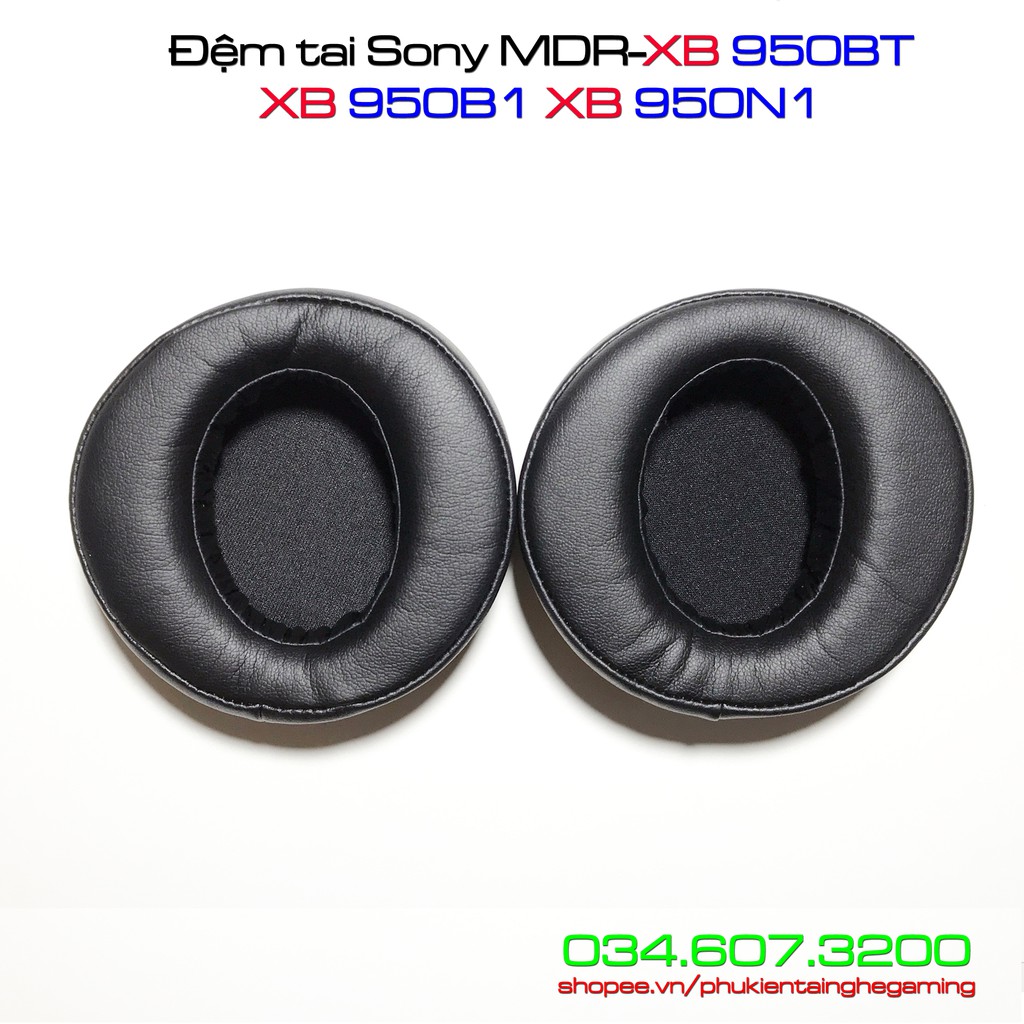 [Mã ELFLASH5 giảm 20K đơn 50K] Đệm tai da cho Sony XB950BT XB950B1 XB950N1