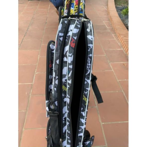 bao đựng cần cá chép 2 ngăn chính, 2 ngăn phụ