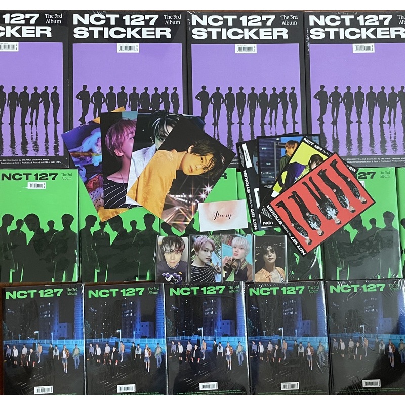 Có sẵn Sticker - NCT127 nguyên seal