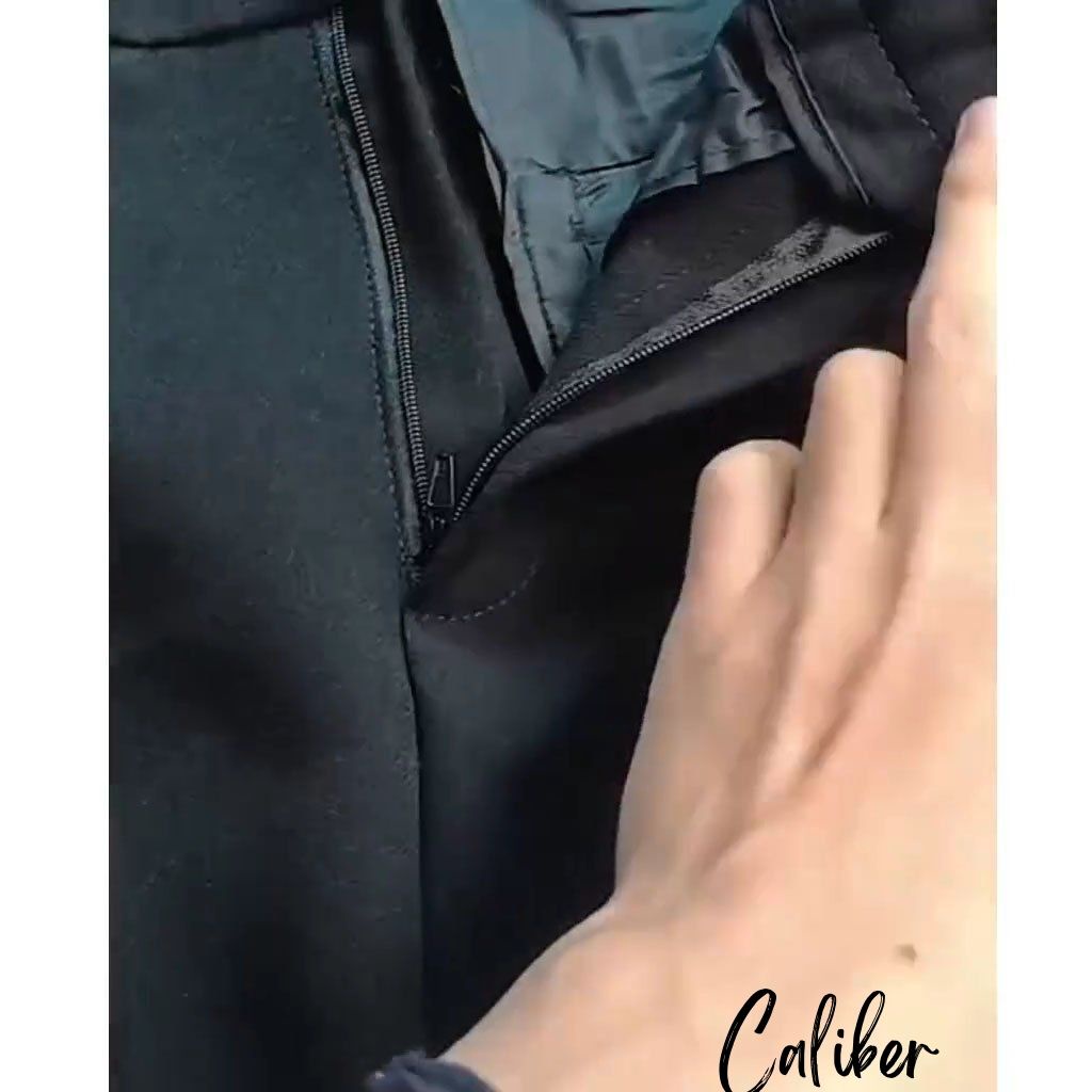 Quần nam ống rộng Caliber - Quần vải nam ống rộng cao cấp dễ phối đồ phong cách năng động, thoải mái QV01