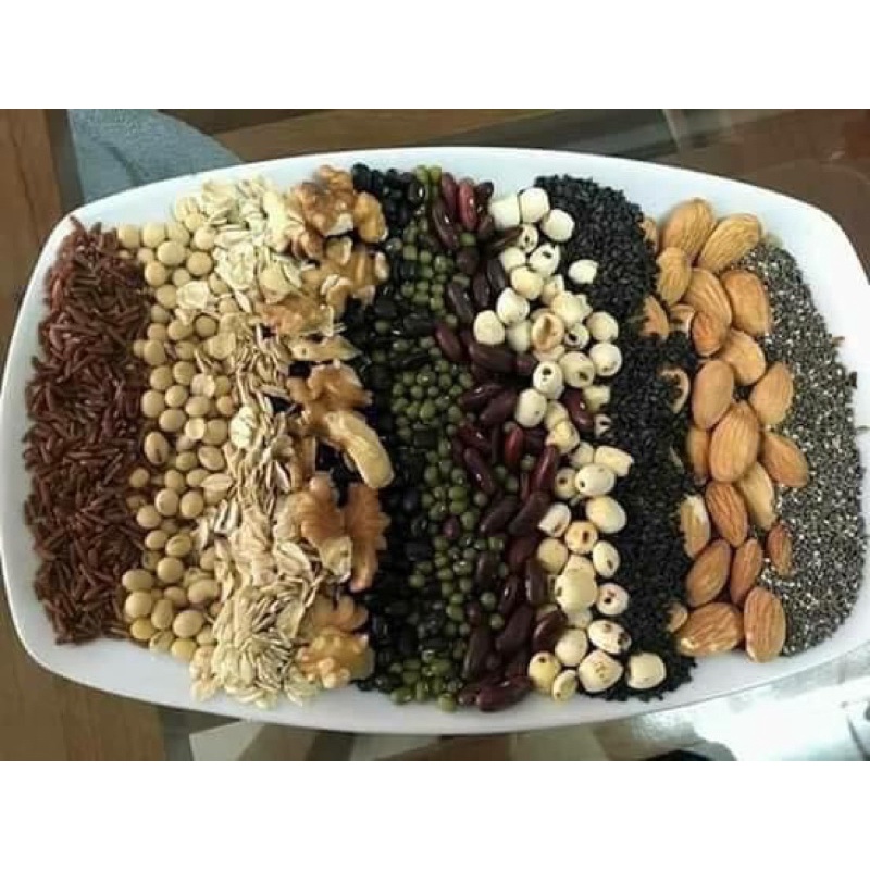 1 Kg Ngũ cốc dinh dưỡng 10 loại hạt = 2 hộp